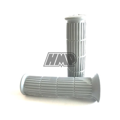 Punhos motorizadas clássicas CASAL / SACHS / MACAL / FAMEL ZUNDAPP XF 17 ( par ) 130 mm 22-24 cinzento